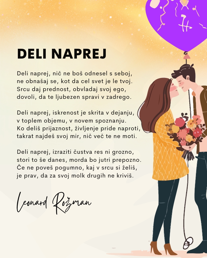 Leonard Rožman - Deli naprej
