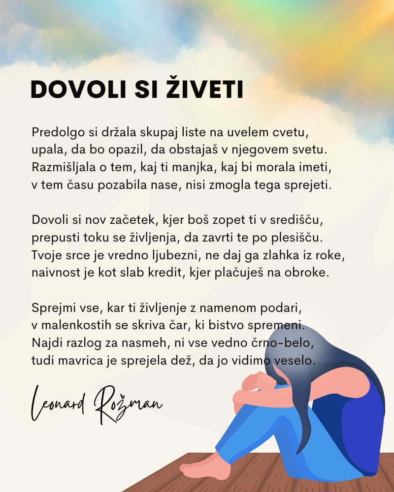 Leonard Rožman - Dovoli si živeti