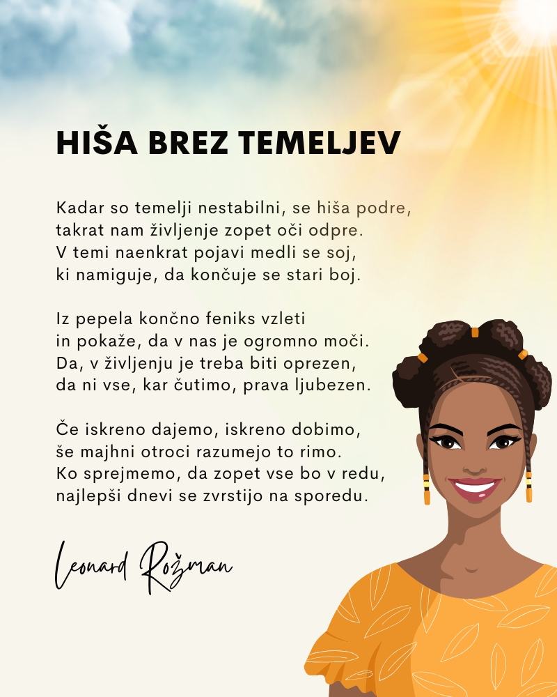 Leonard Rožman - Hiša brez temeljev