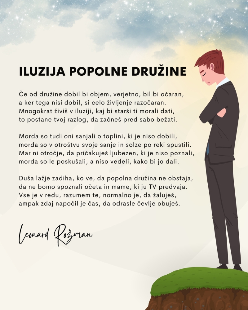 Leonard Rožman - Iluzija popolne družine