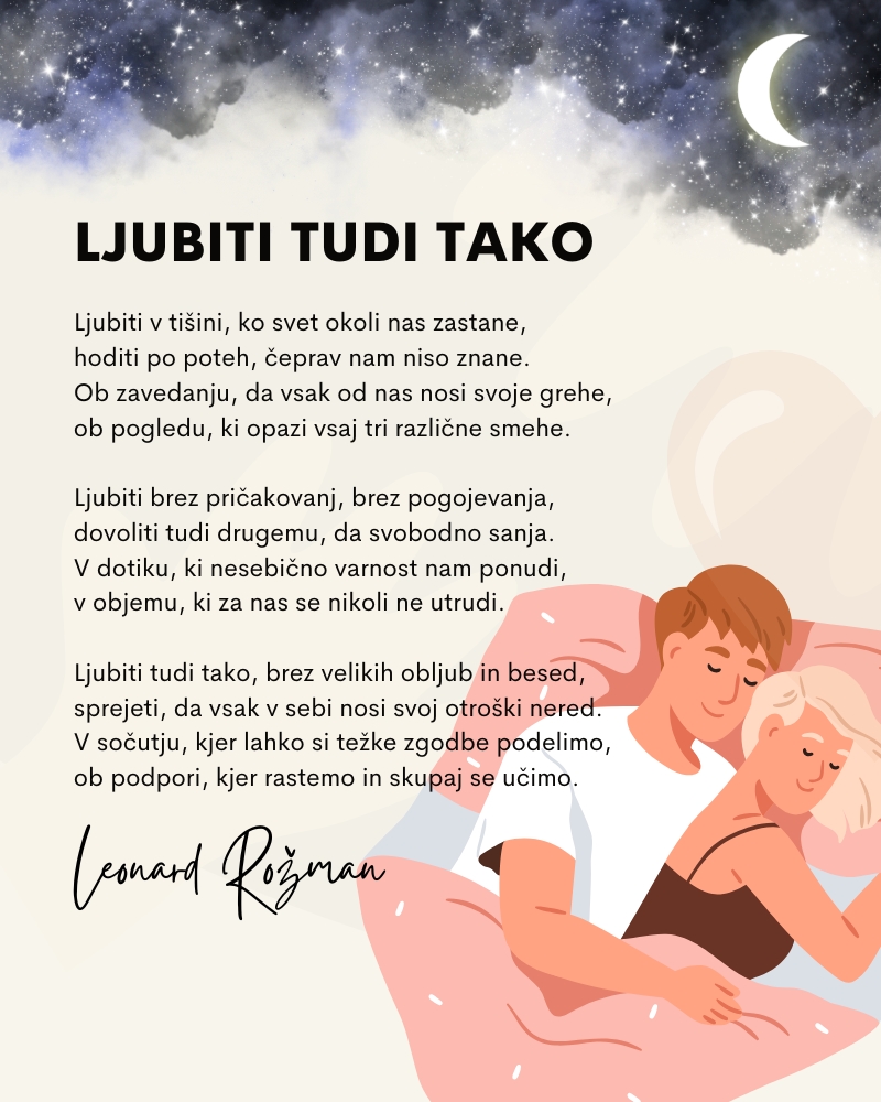 Leonard Rožman - Ljubiti tudi tako
