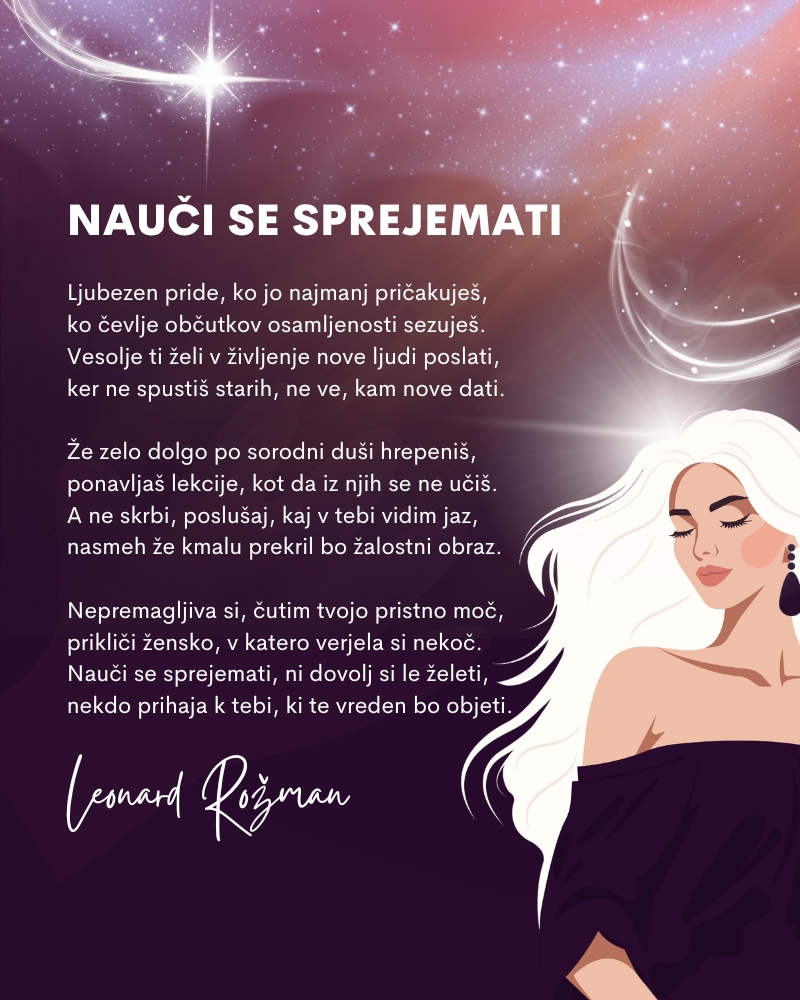 Leonard Rožman - Nauči se sprejmati
