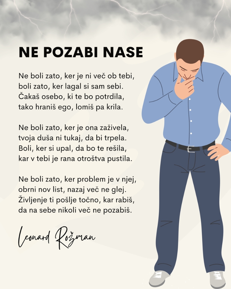 Leonard Rožman - Ne pozabi nase