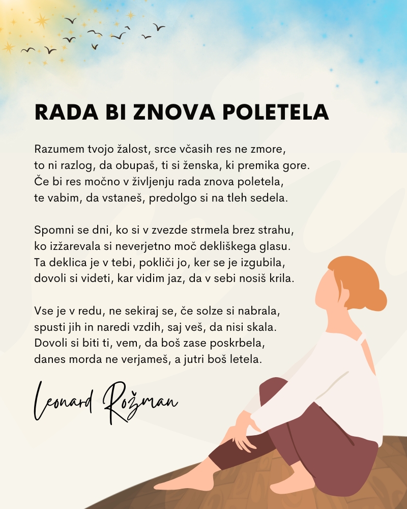 Leonard Rožman - Rada bi znova poletela