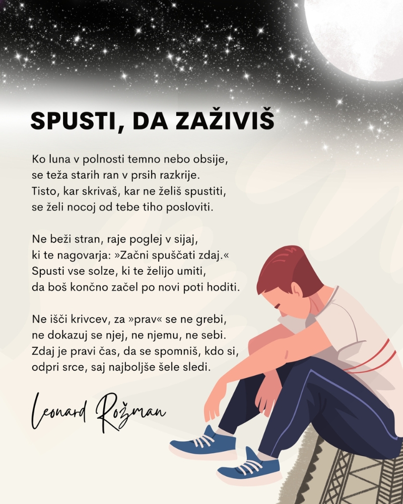 Leonard Rožman - Spusti, da zaživiš