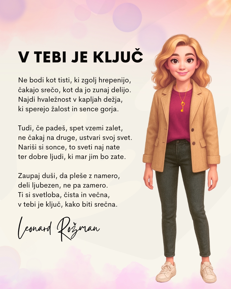 Leonard Rožman - V tebi je ključ