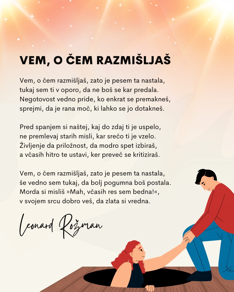 Leonard Rožman - Vem o čem razmišljaš